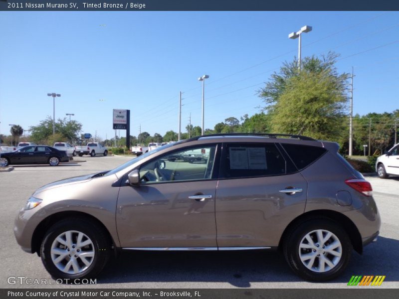 Tinted Bronze / Beige 2011 Nissan Murano SV
