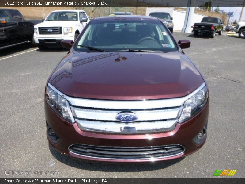 Cinnamon Metallic / Charcoal Black 2012 Ford Fusion SE