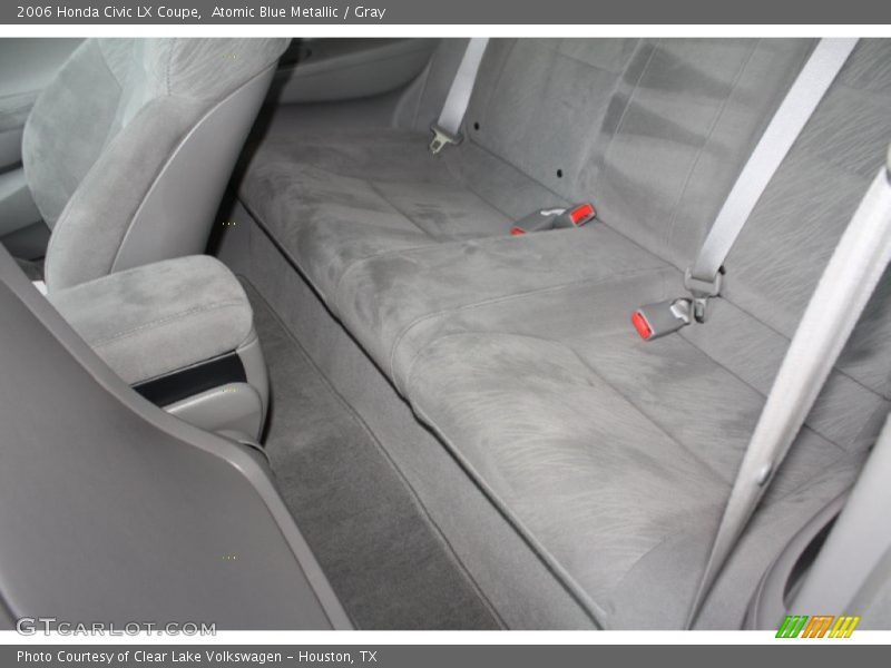 Atomic Blue Metallic / Gray 2006 Honda Civic LX Coupe