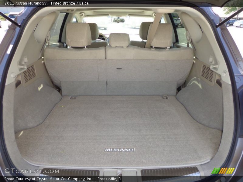 Tinted Bronze / Beige 2011 Nissan Murano SV