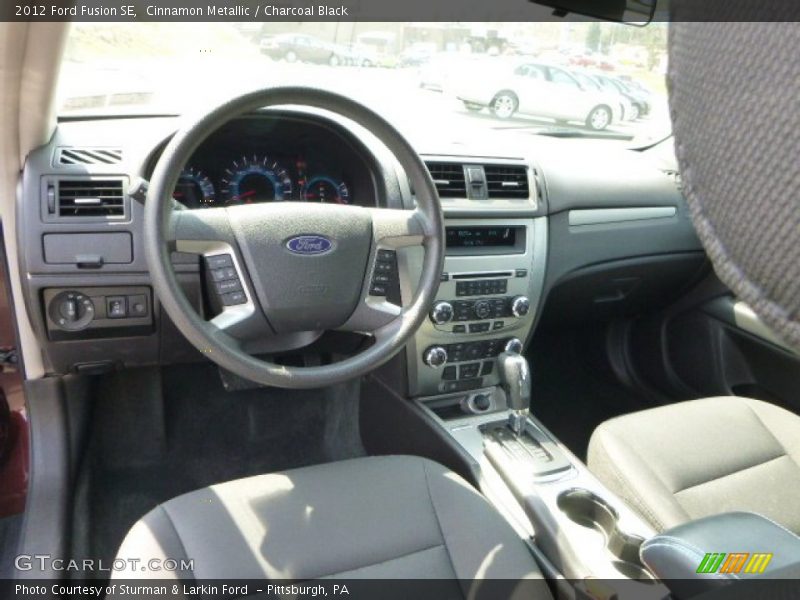 Cinnamon Metallic / Charcoal Black 2012 Ford Fusion SE