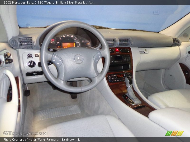 Brilliant Silver Metallic / Ash 2002 Mercedes-Benz C 320 Wagon