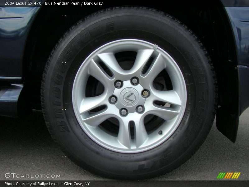 Blue Meridian Pearl / Dark Gray 2004 Lexus GX 470