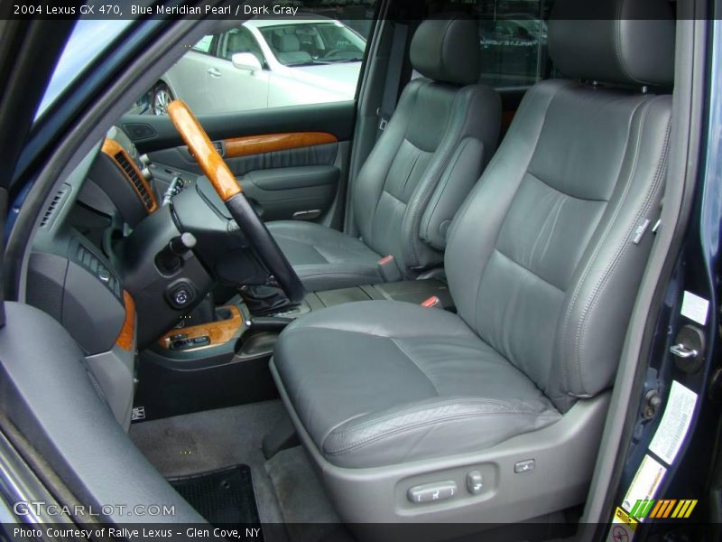 Blue Meridian Pearl / Dark Gray 2004 Lexus GX 470