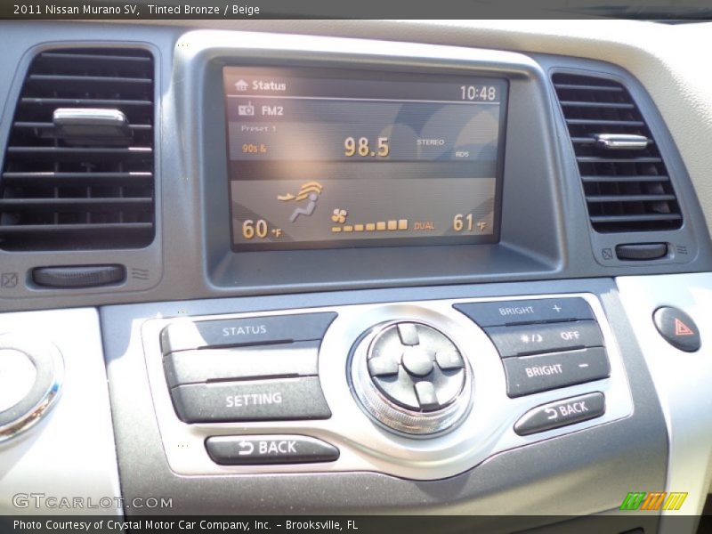 Tinted Bronze / Beige 2011 Nissan Murano SV
