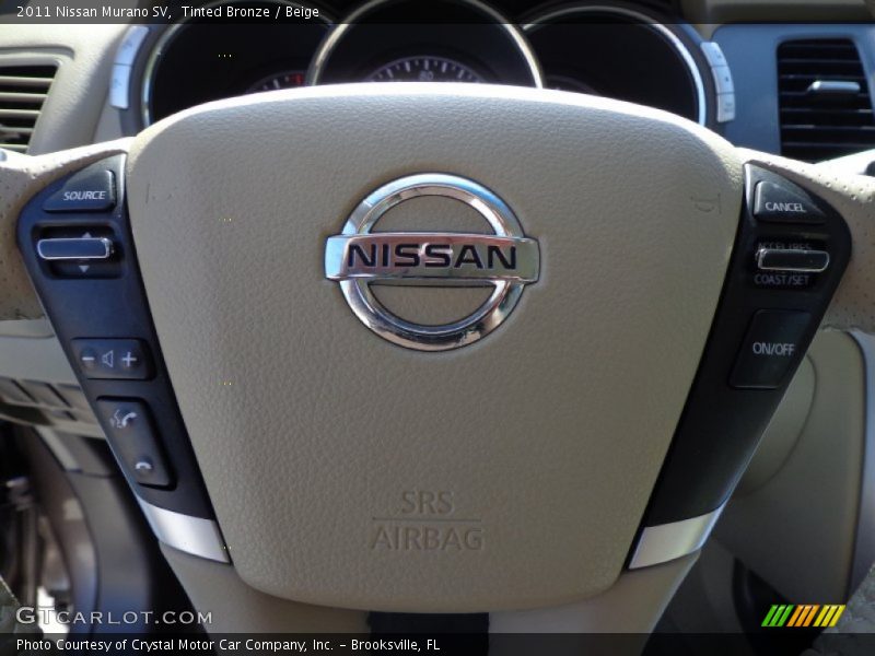 Tinted Bronze / Beige 2011 Nissan Murano SV