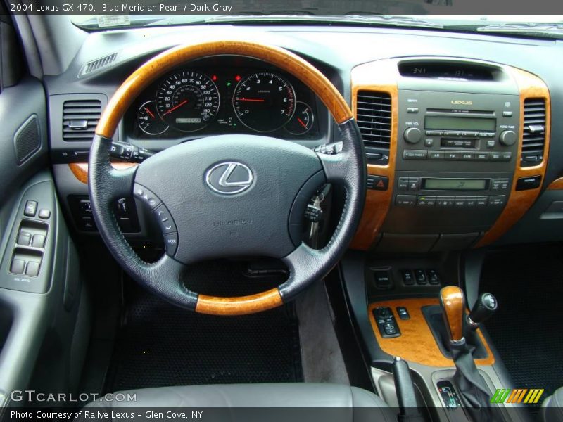 Blue Meridian Pearl / Dark Gray 2004 Lexus GX 470