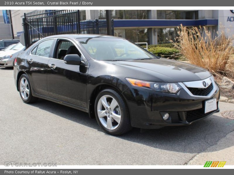Crystal Black Pearl / Ebony 2010 Acura TSX Sedan