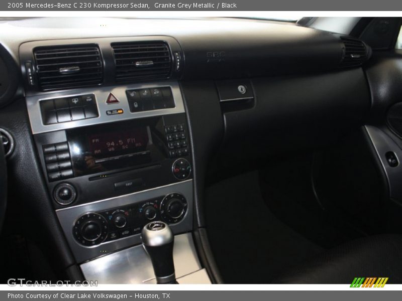 Granite Grey Metallic / Black 2005 Mercedes-Benz C 230 Kompressor Sedan