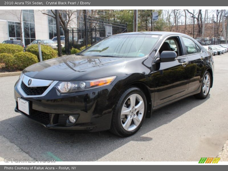 Crystal Black Pearl / Ebony 2010 Acura TSX Sedan