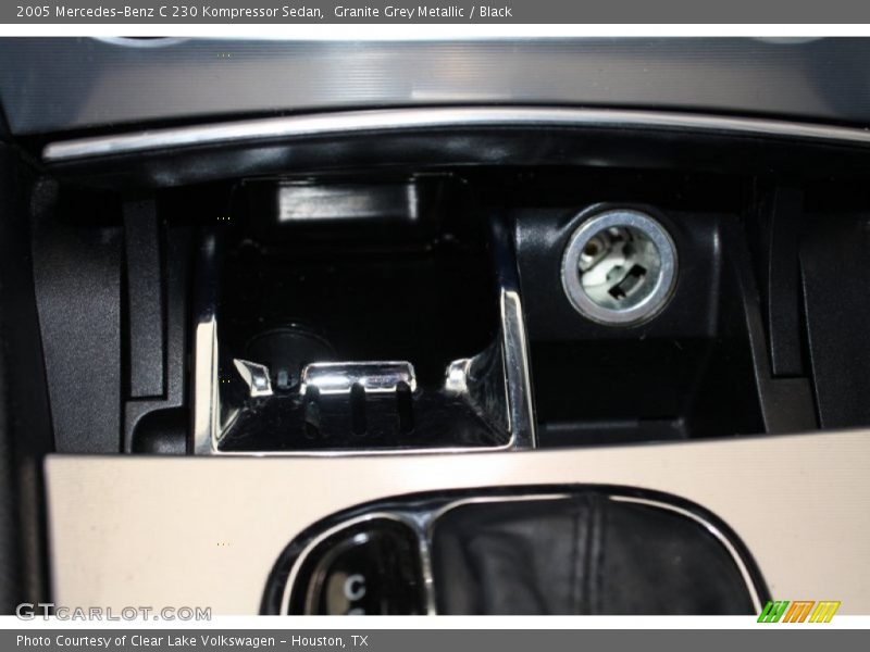 Granite Grey Metallic / Black 2005 Mercedes-Benz C 230 Kompressor Sedan