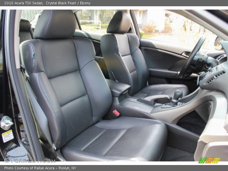 Crystal Black Pearl / Ebony 2010 Acura TSX Sedan