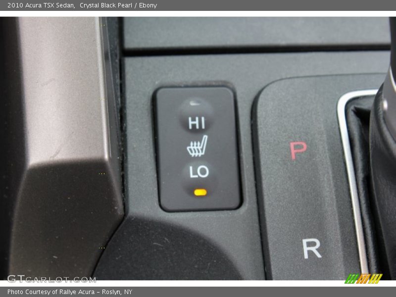 Crystal Black Pearl / Ebony 2010 Acura TSX Sedan