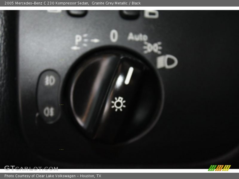 Granite Grey Metallic / Black 2005 Mercedes-Benz C 230 Kompressor Sedan