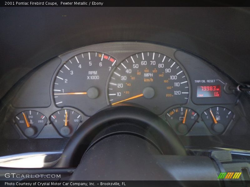  2001 Firebird Coupe Coupe Gauges