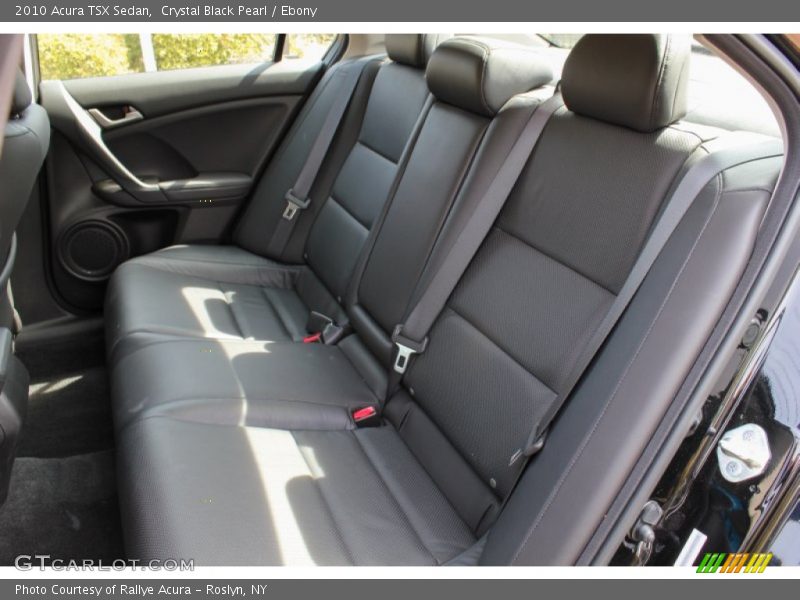 Crystal Black Pearl / Ebony 2010 Acura TSX Sedan