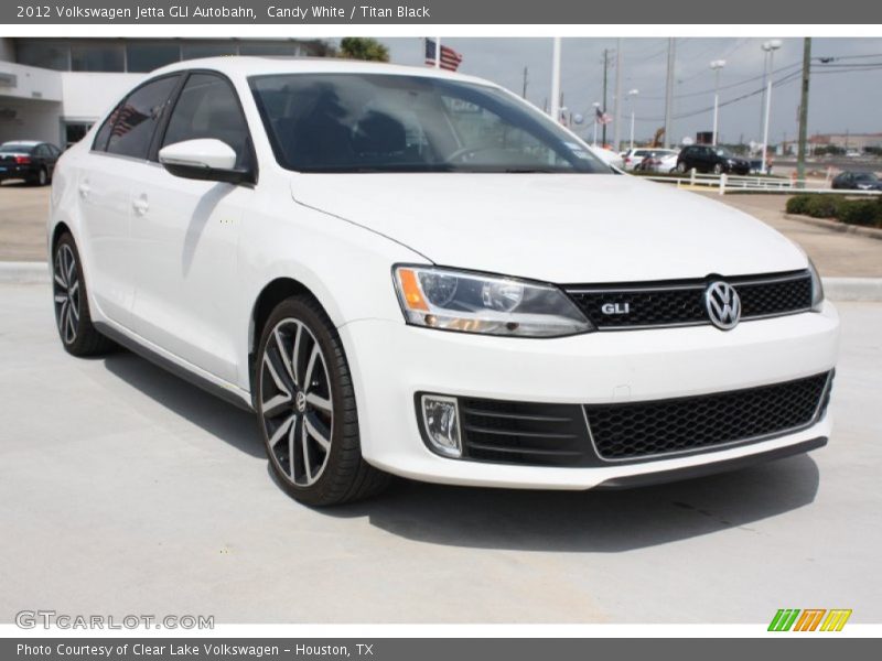 Candy White / Titan Black 2012 Volkswagen Jetta GLI Autobahn
