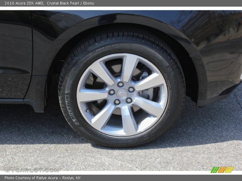Crystal Black Pearl / Ebony 2010 Acura ZDX AWD