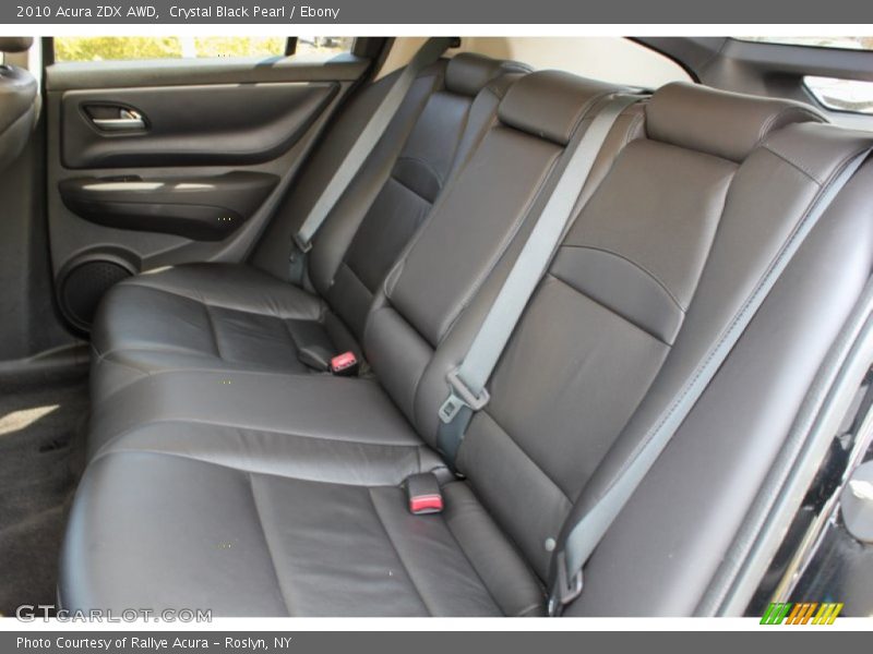 Crystal Black Pearl / Ebony 2010 Acura ZDX AWD