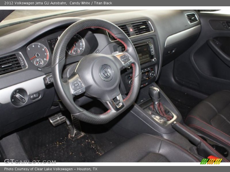 Candy White / Titan Black 2012 Volkswagen Jetta GLI Autobahn