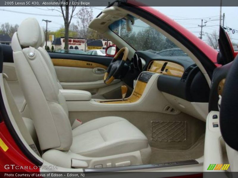 Absolutely Red / Ecru Beige 2005 Lexus SC 430