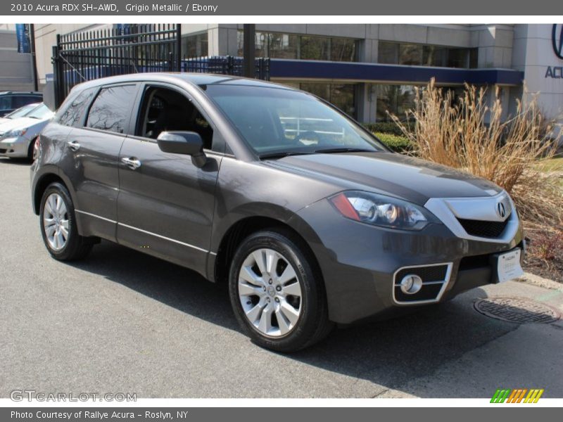 Grigio Metallic / Ebony 2010 Acura RDX SH-AWD