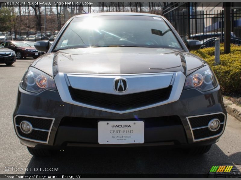 Grigio Metallic / Ebony 2010 Acura RDX SH-AWD