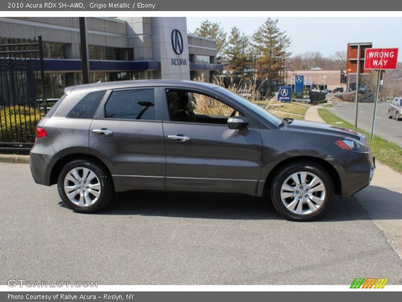 Grigio Metallic / Ebony 2010 Acura RDX SH-AWD