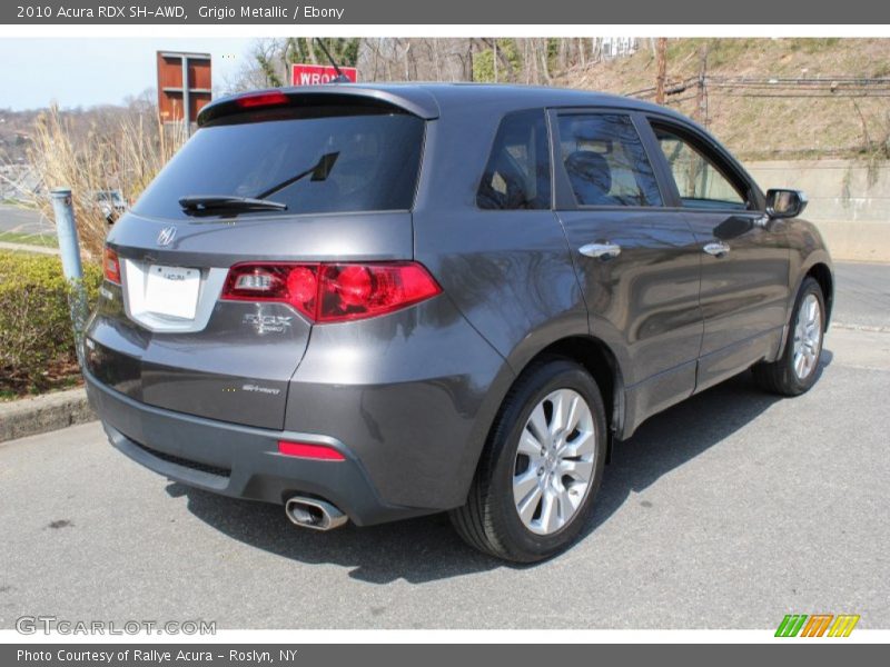 Grigio Metallic / Ebony 2010 Acura RDX SH-AWD