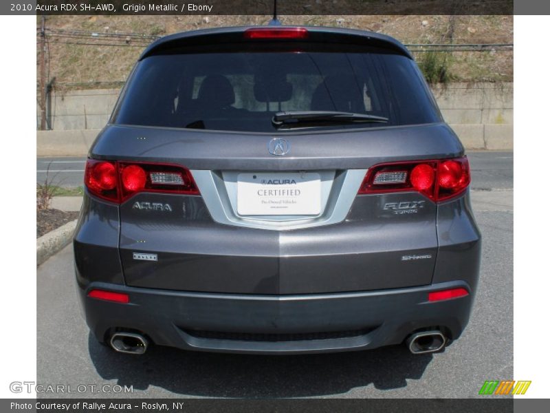 Grigio Metallic / Ebony 2010 Acura RDX SH-AWD