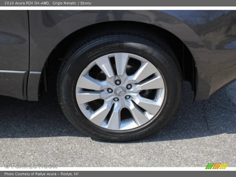 Grigio Metallic / Ebony 2010 Acura RDX SH-AWD