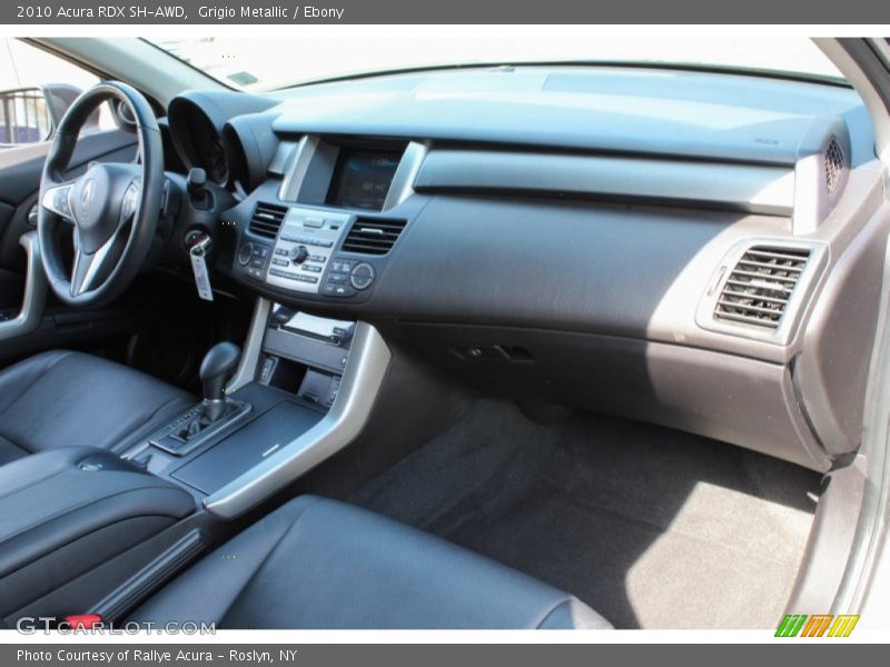 Grigio Metallic / Ebony 2010 Acura RDX SH-AWD