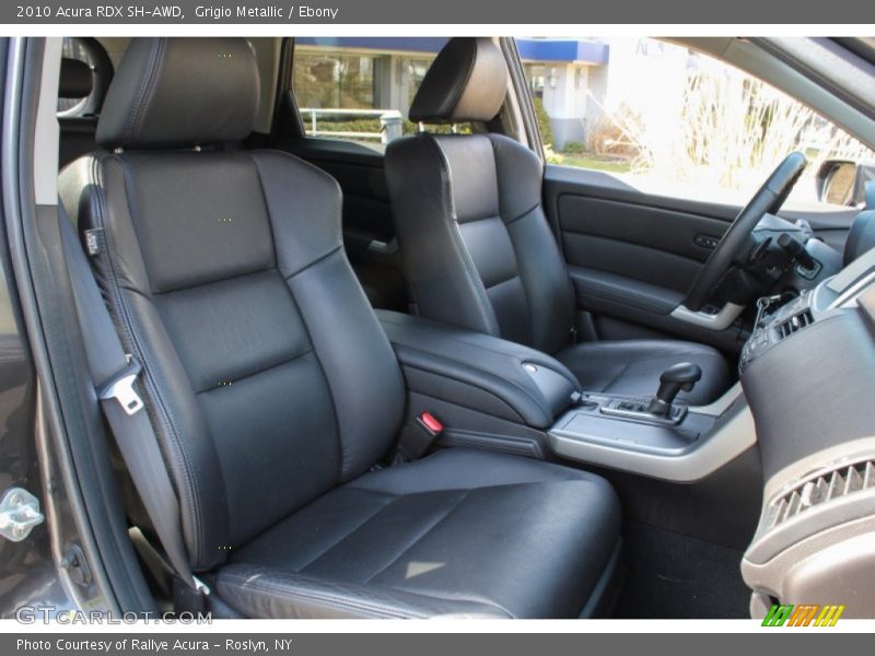 Grigio Metallic / Ebony 2010 Acura RDX SH-AWD