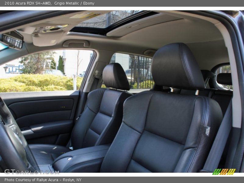 Grigio Metallic / Ebony 2010 Acura RDX SH-AWD