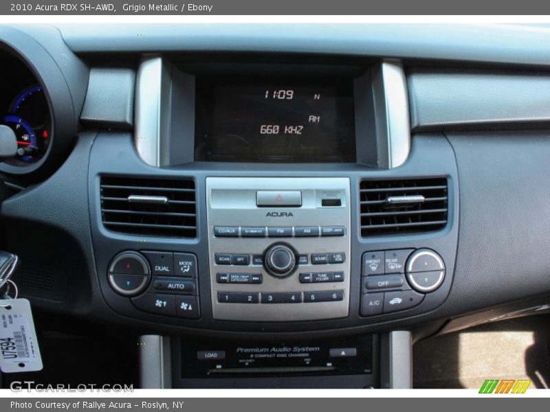 Grigio Metallic / Ebony 2010 Acura RDX SH-AWD