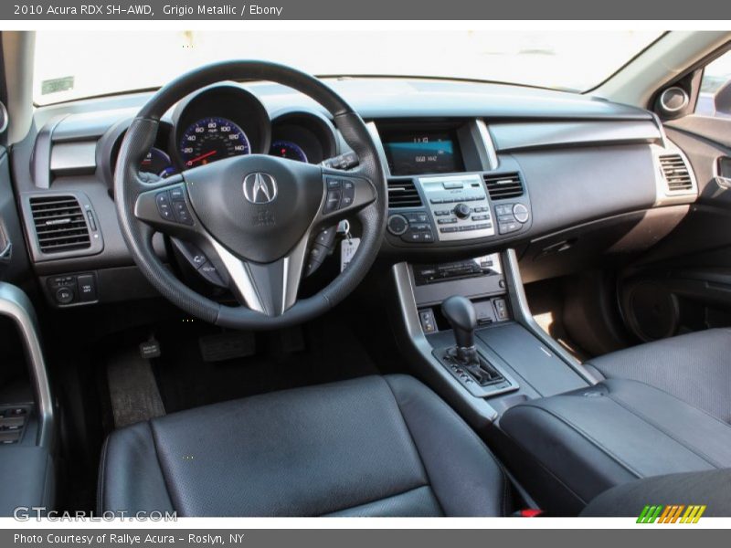 Grigio Metallic / Ebony 2010 Acura RDX SH-AWD