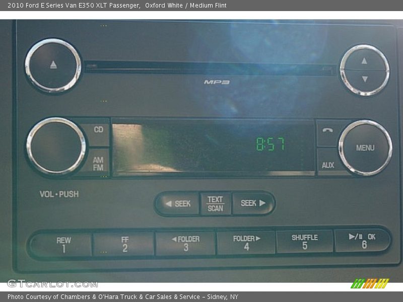 Oxford White / Medium Flint 2010 Ford E Series Van E350 XLT Passenger