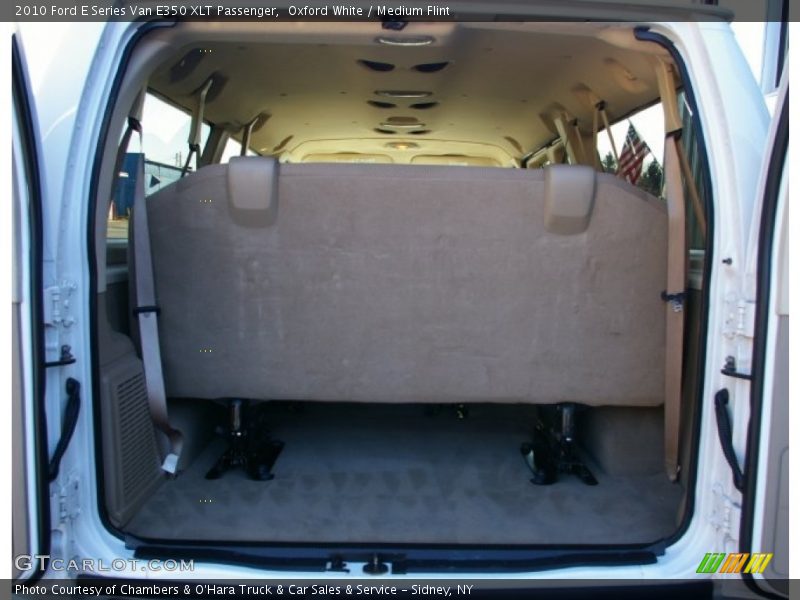 Oxford White / Medium Flint 2010 Ford E Series Van E350 XLT Passenger