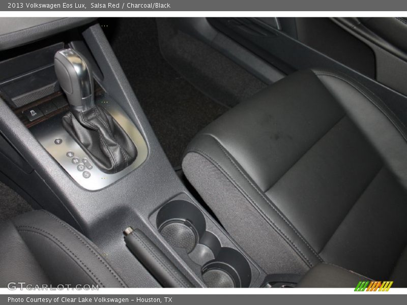 Salsa Red / Charcoal/Black 2013 Volkswagen Eos Lux