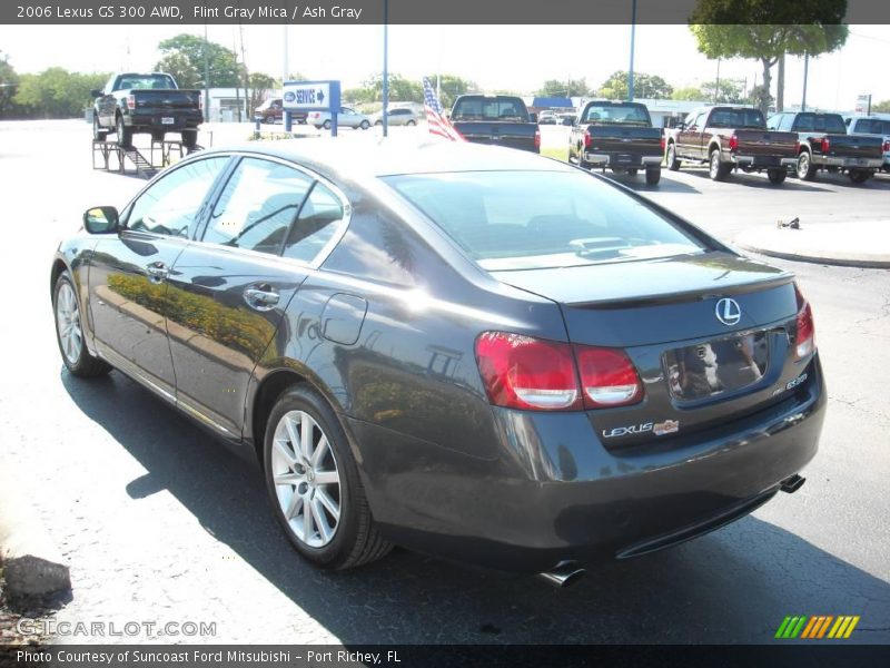 Flint Gray Mica / Ash Gray 2006 Lexus GS 300 AWD