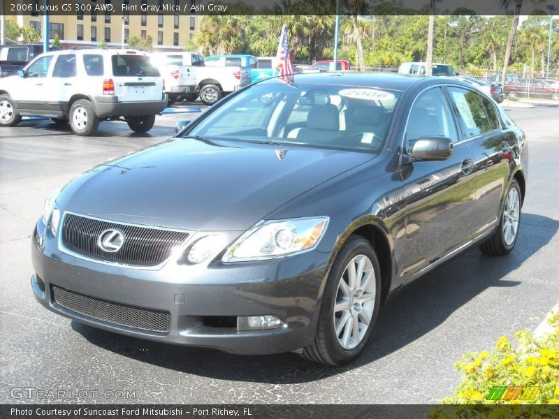 Flint Gray Mica / Ash Gray 2006 Lexus GS 300 AWD