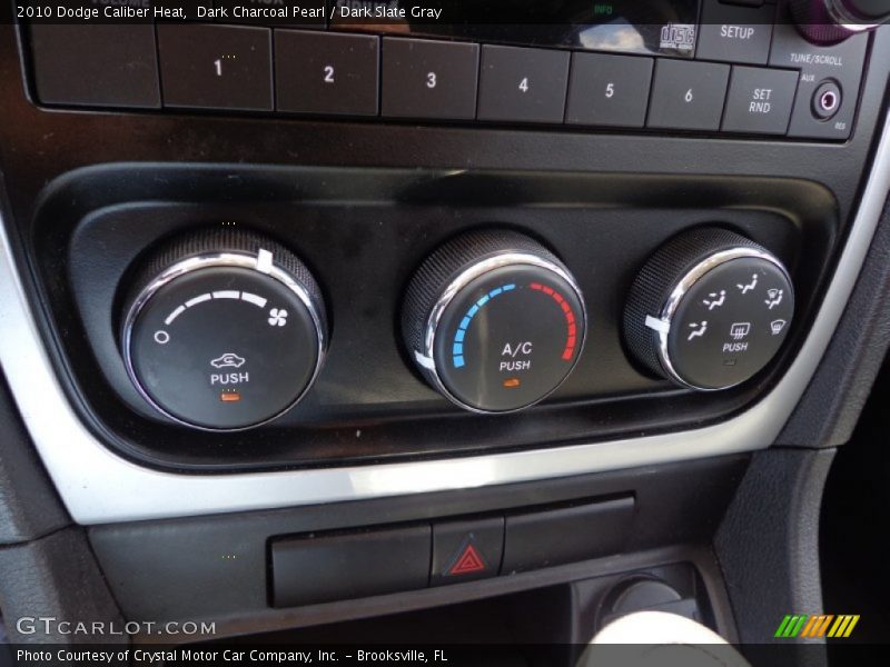 Dark Charcoal Pearl / Dark Slate Gray 2010 Dodge Caliber Heat