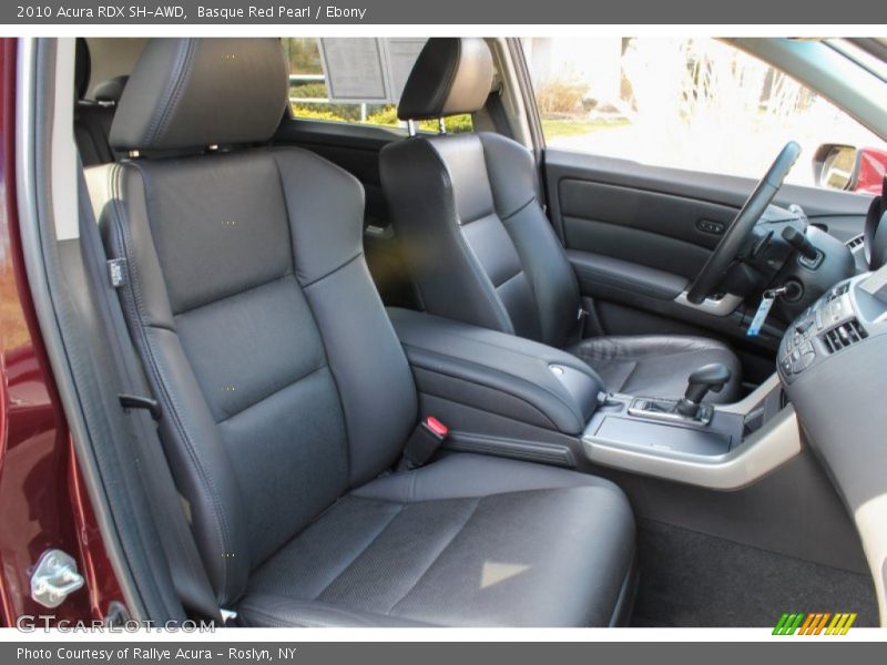 Basque Red Pearl / Ebony 2010 Acura RDX SH-AWD