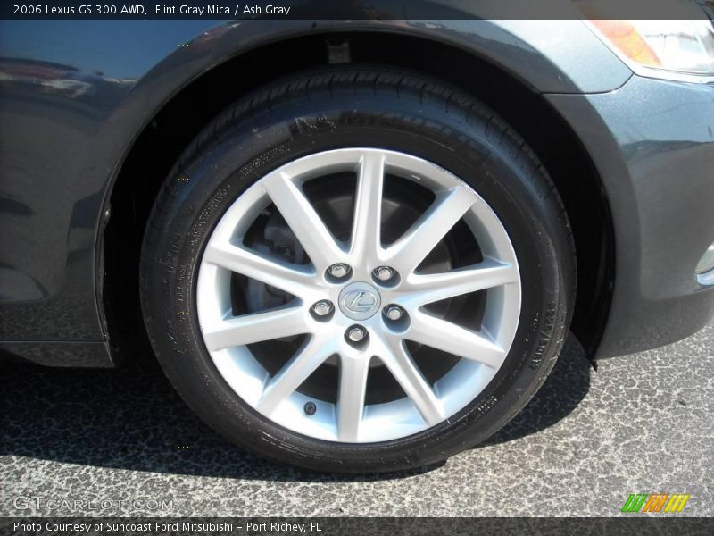Flint Gray Mica / Ash Gray 2006 Lexus GS 300 AWD
