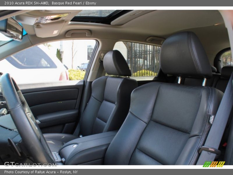 Basque Red Pearl / Ebony 2010 Acura RDX SH-AWD