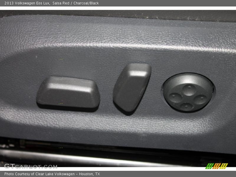 Salsa Red / Charcoal/Black 2013 Volkswagen Eos Lux