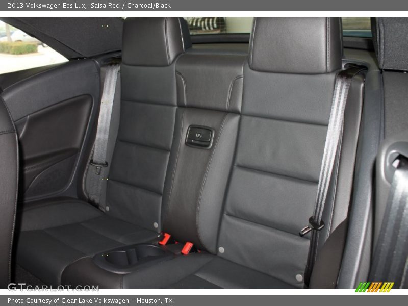 Salsa Red / Charcoal/Black 2013 Volkswagen Eos Lux