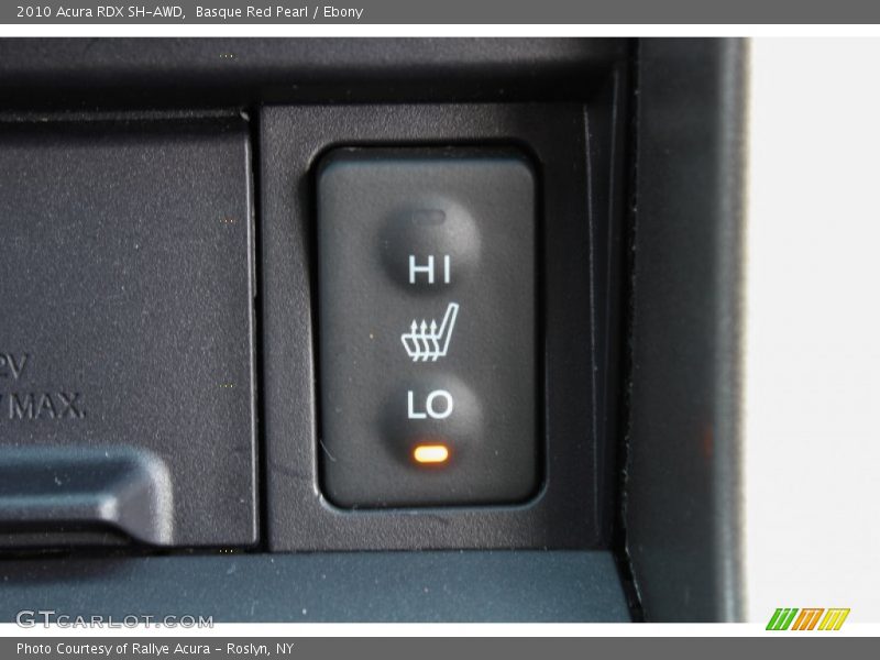 Basque Red Pearl / Ebony 2010 Acura RDX SH-AWD