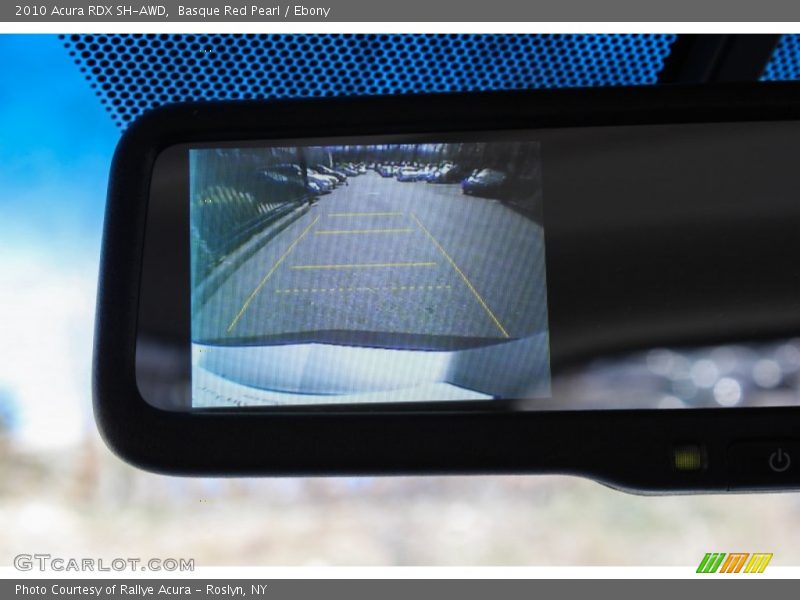 Basque Red Pearl / Ebony 2010 Acura RDX SH-AWD