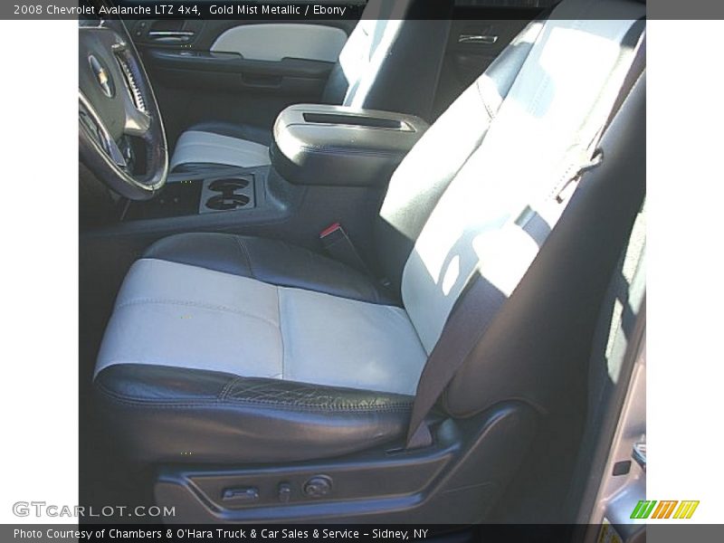 Gold Mist Metallic / Ebony 2008 Chevrolet Avalanche LTZ 4x4